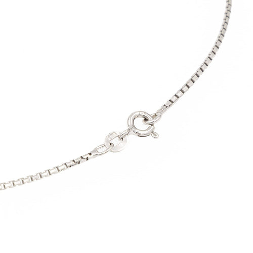 Collier Collier Maille vénitienne Or blanc 58 Facettes 2242416CN