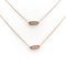 Collier Ginette NY Collier Sautoir  Or rose 58 Facettes 2246427CN