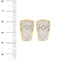 Boucles d'oreilles Boucles d’oreilles en or 18 ct bicolore et diamants 58 Facettes 22616
