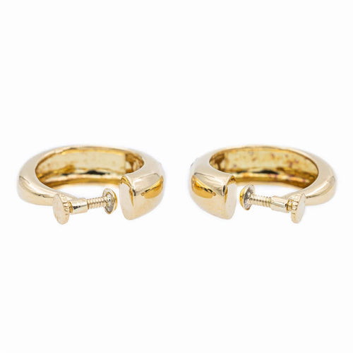 Boucles d'oreilles Boucles d'oreilles Créoles Or jaune Diamant 58 Facettes 2270386CN