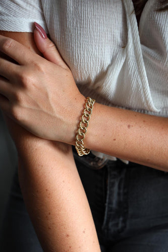 Bracelet Bracelet Maille torsadée Or jaune 58 Facettes 2270603CN