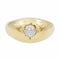 Bague 58 Bague jonc en or jaune 18 carats et diamant taille ancienne 58 Facettes 2270804CN
