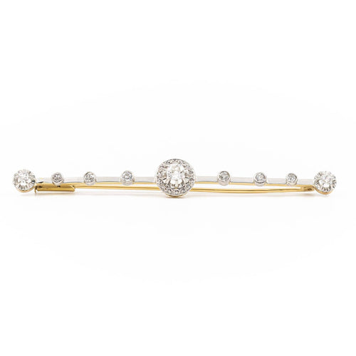 Broche Broche Or blanc, Or jaune Diamant 58 Facettes 2275512CN