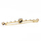 Broche Broche en or jaune et or blanc 18 carats avec diamants 58 Facettes 2275512CN