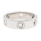Bague 52 Alliance - Bague en or blanc 18 carats et diamants taille rose 58 Facettes 2282577CN