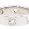 Bague 52 Alliance - Bague en or blanc 18 carats et diamants taille rose 58 Facettes 2282577CN