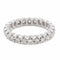Bague 53 Bague Alliance Or blanc Diamant 58 Facettes 2282971CN