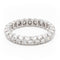 Bague 53 Bague Alliance Or blanc Diamant 58 Facettes 2282971CN