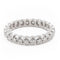 Bague 53 Alliance - Bague en or blanc 18 carats et diamants 58 Facettes 2282971CN