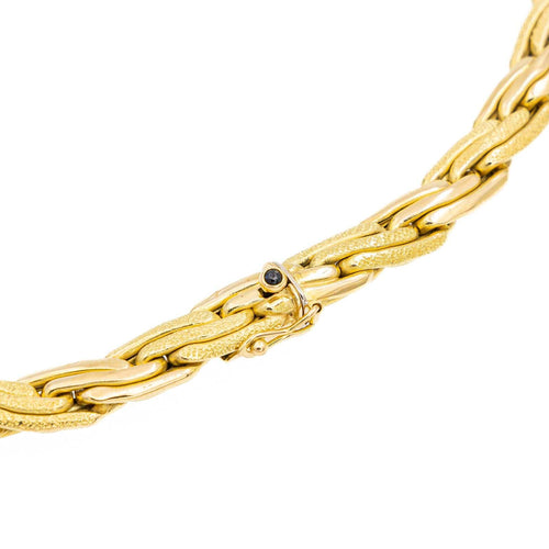 Collier Collier torsadé en or jaune 18 carats 58 Facettes 2282994CN