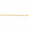 Bracelet Bracelet maille Figaro en or jaune 18 carats 58 Facettes 2283459CN