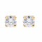Boucles d'oreilles Boucles d'oreilles Puces Or jaune Diamant 58 Facettes 2295036CN
