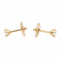 Boucles d'oreilles Boucles d'oreilles Puces Or jaune Diamant 58 Facettes 2295036CN