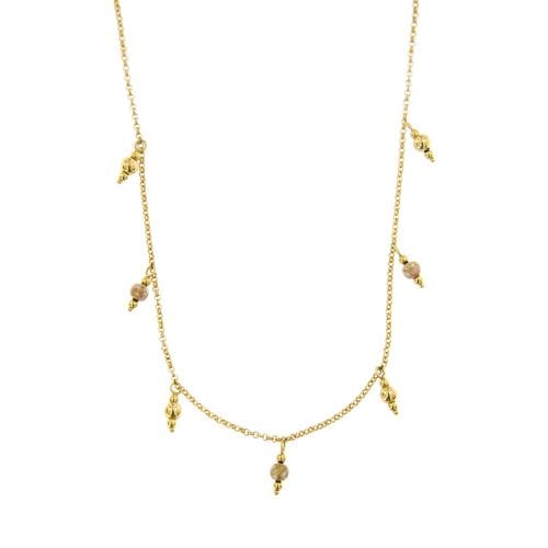 Collier Collier - Pendentif émaillé en or jaune 18 carats 58 Facettes 22973