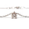 Collier Collier solitaire diamant or blanc 58 Facettes