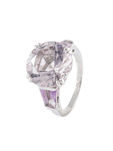 Bague 48 Mauboussin - Bague sertie d’améthyste en or blanc 58 Facettes 130104