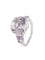 Bague 48 Mauboussin - Bague sertie d’améthyste en or blanc 58 Facettes 130104