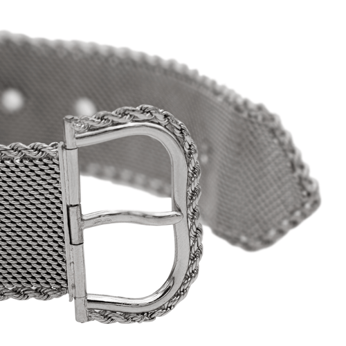 Bracelet Bracelet Ceinture Or blanc 58 Facettes 2303182CN