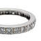 Bague 53 Bague Alliance Or blanc Diamant 58 Facettes 2303185CN