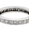 Bague 53 Alliance - Bague en or blanc 18 carats et diamants 58 Facettes 2303185CN