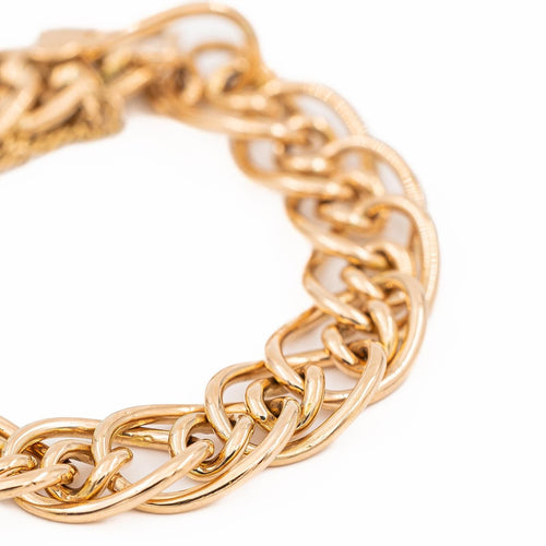 Bracelet Bracelet maille souple en or jaune 18 carats 58 Facettes 2303252CN