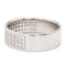 Bague 53 Bague demi-alliance en or blanc 18 carats et diamants 58 Facettes 2303326CN