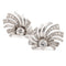 Boucles d'oreilles Boucles d'oreilles Art déco en or blanc 18 carats et diamants 58 Facettes 2308535CN