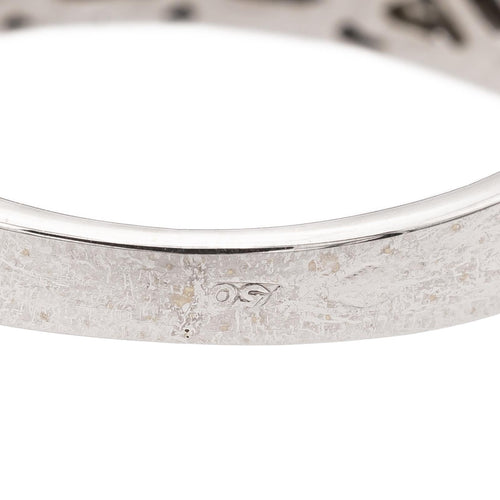 Bague 50 Bague Bandeau Or blanc Diamant 58 Facettes 2313082CN