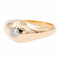 Bague 60 Bague en or rose 18 carats sertie d’un diamant 58 Facettes 2313144CN