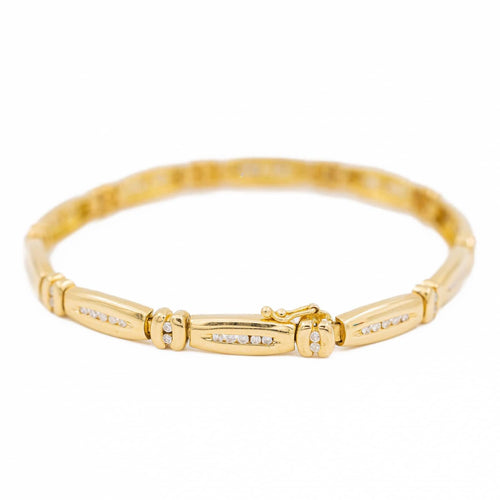 Bracelet Bracelet Or jaune Diamant 58 Facettes 2314034CN