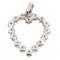 Pendentif Pendentif cœur en or blanc 18 carats et diamants 58 Facettes 2315026CN