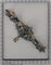 Broche Broche barrette ancienne en argent sur or rose 18K et diamants 58 Facettes 23249-0329