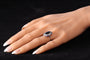 Bague 54 Bague Art déco en platine, saphirs et diamants 58 Facettes 23271-0609