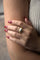 Bague 53 Bague solitaire en or jaune 18 carats avec diamant 58 Facettes 2328285CN