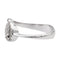 Bague 54 Bague pavée en or blanc 18 carats et diamants 58 Facettes 2328932CN