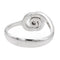 Bague 54 Bague pavée en or blanc 18 carats et diamants 58 Facettes 2328932CN