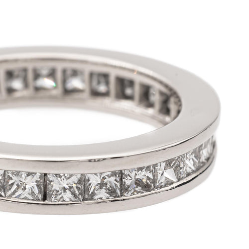 Bague 50 Alliance américaine - Bague en or blanc 18 carats et diamants 58 Facettes 2328937CN