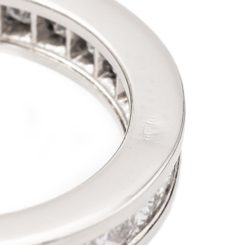 Bague 50 Bague Alliance américaine Or blanc Diamant 58 Facettes 2328937CN