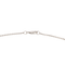Collier Collier en or blanc 18 carats serti de diamants 58 Facettes 2328938CN