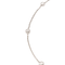 Collier Collier en or blanc 18 carats serti de diamants 58 Facettes 2328938CN
