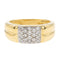 Bague 54 Bague Or jaune, Or blanc Diamant 58 Facettes 2329030CN