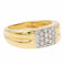 Bague 54 Bague Or jaune, Or blanc Diamant 58 Facettes 2329030CN
