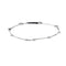 Bracelet Bracelet à segments en or blanc 18 ct avec diamants 58 Facettes 23296