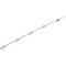 Bracelet Bracelet à segments en or blanc 18 ct avec diamants 58 Facettes 23296