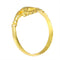 Bague 53 Bague Claddagh baroque vers 1670 en or jaune 58 Facettes 23304-0151