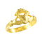 Bague 53 Bague Claddagh baroque vers 1670 en or jaune 58 Facettes 23304-0151
