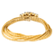 Bracelet Bracelet manchette en or jaune 18 carats, diamants et saphirs 58 Facettes 2331748CN
