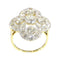 Bague 52 Bague Art déco 1930 en or jaune 18K et diamants 58 Facettes 23345-0110
