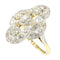 Bague 52 Bague Art déco 1930 en or jaune 18K et diamants 58 Facettes 23345-0110