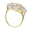 Bague 52 Bague Art déco 1930 en or jaune 18K et diamants 58 Facettes 23345-0110